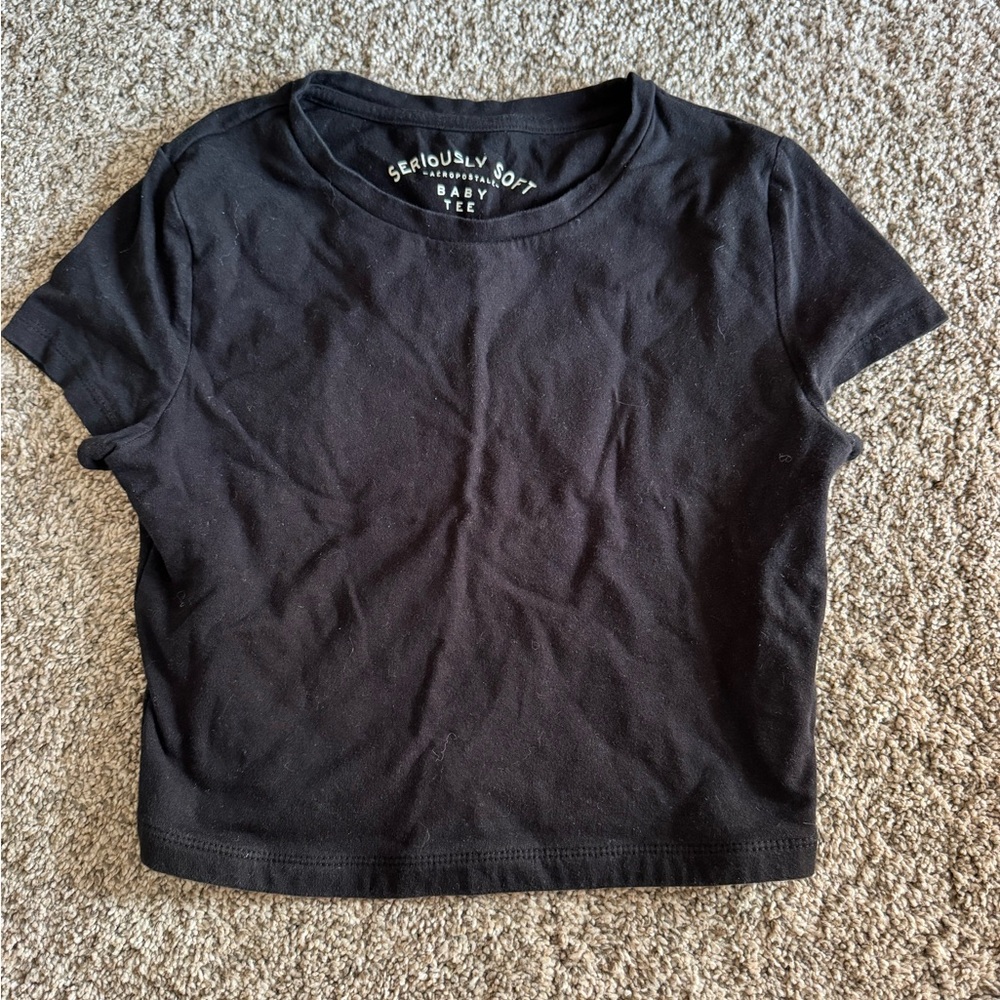 Black Women's Baby Tee